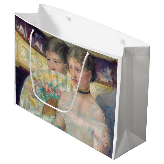 Grand Sac Cadeau Mary Cassatt - Le Loge (Devant Angle)