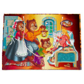 Grand Sac Cadeau Masha et 3 ours (Devant)