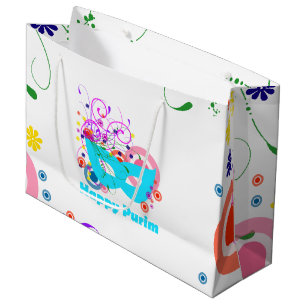 Grand Sac Cadeau Masque Purim