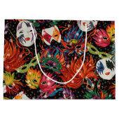 Grand Sac Cadeau Masques Mardi Gras 2 (Dos)