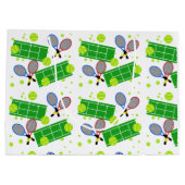 Grand Sac Cadeau Match de tennis (Dos)