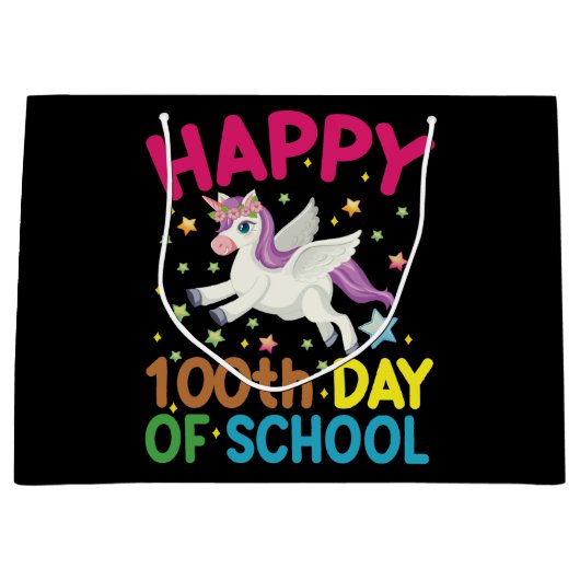 Grand Sac Cadeau Math Formula 100 Jours D'École Drôle Enseignant Ma (Devant)