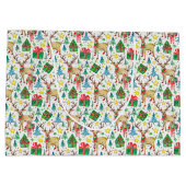 Grand Sac Cadeau Matin Noël (Dos)