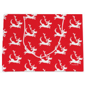 Grand Sac Cadeau Max the Reindeer Silhouette (Devant)