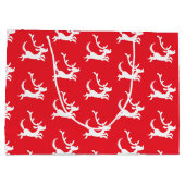 Grand Sac Cadeau Max the Reindeer Silhouette (Dos)