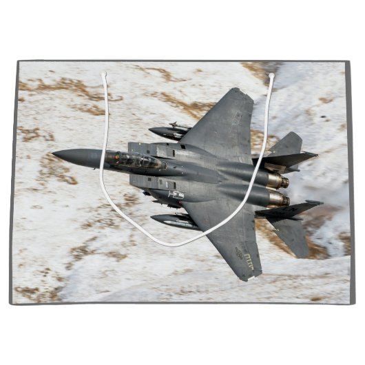 Grand Sac Cadeau McDonnell Douglas F-15 Eagle (Devant)