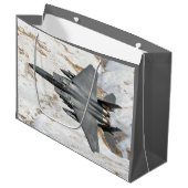 Grand Sac Cadeau McDonnell Douglas F-15 Eagle (Devant Angle)