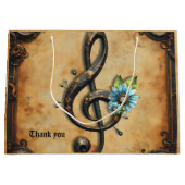 Grand Sac Cadeau Mechanical  clef  (Devant)