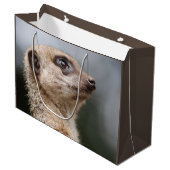 Grand Sac Cadeau Meerkat (Devant Angle)