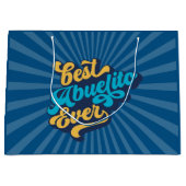 Grand Sac Cadeau Meilleure Fête des pères Abuelito Ever (Devant)