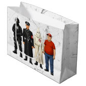 Grand Sac Cadeau Même Costume Différent (Devant Angle)
