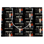 Grand Sac Cadeau Même Différent Costume (Devant)
