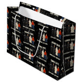 Grand Sac Cadeau Même Différent Costume (Devant Angle)