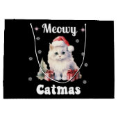 Grand Sac Cadeau Meowy Catmas (Dos)