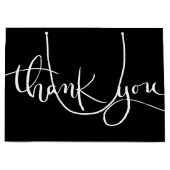 Grand Sac Cadeau Merci (Devant)