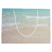 Grand Sac Cadeau Merci de la fête nuptiale Titre monographique (Dos)