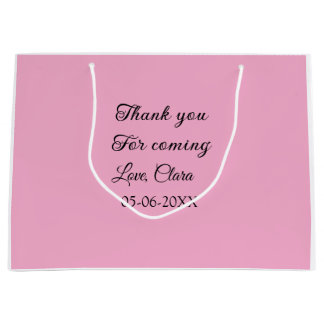 Grand Sac Cadeau merci de venir ajouter un message texte