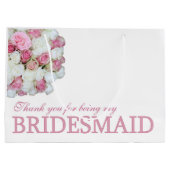 Grand Sac Cadeau Merci d'être ma servante (Dos)