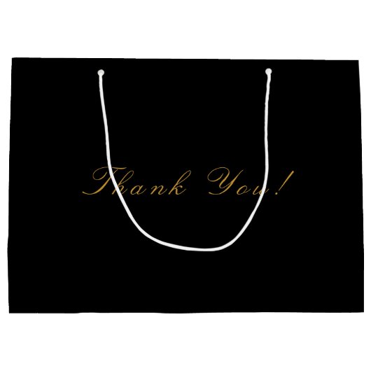 Grand Sac Cadeau Merci Mark (Dos)