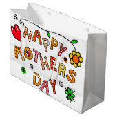 Grand sac cadeau mère (Devant Angle)