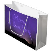 Grand Sac Cadeau Mère (Devant Angle)