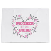 Grand Sac Cadeau Mère de la mariée (Devant)