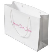 Grand Sac Cadeau Mère de la mariée (Dos Angle)