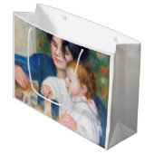 Grand Sac Cadeau Mère et enfant, Renoir (Devant Angle)