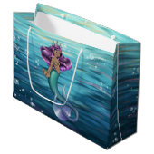 Grand Sac Cadeau Mermaid Iole (Devant Angle)