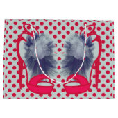 Grand Sac Cadeau Mes chaussures rouges préférées (Dos)