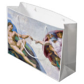 Grand Sac Cadeau Michelangelo - Création d'Adam Isolé (Dos Angle)