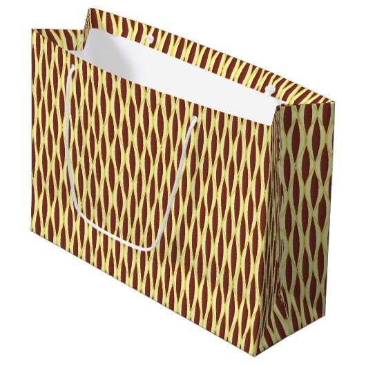 Grand Sac Cadeau Midcentury (Devant Angle)