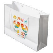 Grand Sac Cadeau Mignonne fin de l'année scolaire Professeur été Br (Devant Angle)