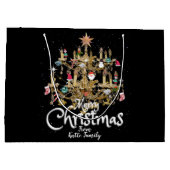 Grand Sac Cadeau Mikitiez classe whitechristmas lumière jollyholly (Dos)