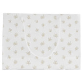 Grand Sac Cadeau Minimal Botanical Line Art Pattern (7) (Dos)