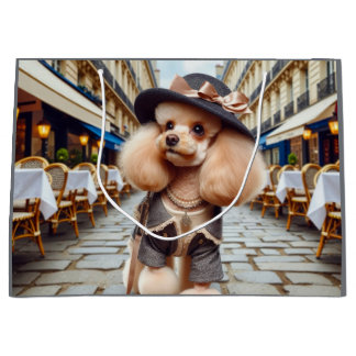 Grand Sac Cadeau Mme Harris a Poodle à Paris