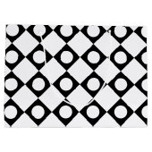 Grand Sac Cadeau Mod Retro 60's White (Dos)