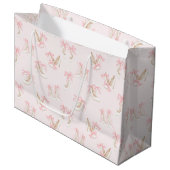Grand Sac Cadeau Modèle de chaussures coquette  (Devant Angle)