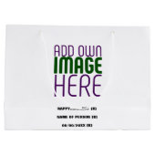 GRAND SAC CADEAU MODELE DE TEXTE D'IMAGE BLANCHE SIMPLE ÉDITABLE MO (Dos)