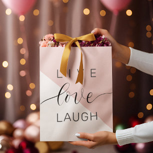 Grand Sac Cadeau Modern Love Laugh Motivation positive
