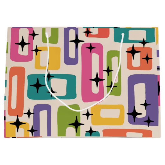 Grand Sac Cadeau Moderne (Devant)