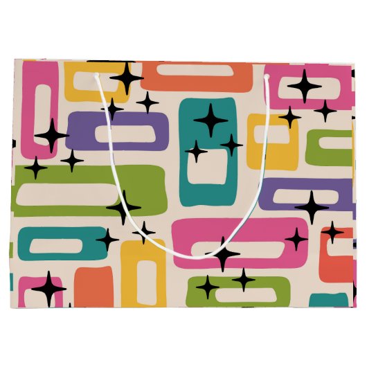 Grand Sac Cadeau Moderne (Dos)