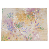 Grand Sac Cadeau Moderne Abstrait  (Devant)