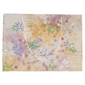 Grand Sac Cadeau Moderne Abstrait  (Dos)