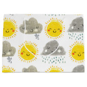 Grand Sac Cadeau Moghrey Mie Trio (Devant)