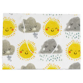 Grand Sac Cadeau Moghrey Mie Trio (Dos)