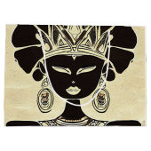 Grand Sac Cadeau Mois de l'histoire des Noirs (Dos)