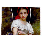Grand Sac Cadeau Moissonneuse, Bouguereau (Dos)