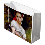 Grand Sac Cadeau Moissonneuse, Bouguereau (Devant Angle)