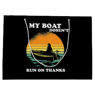 Grand Sac Cadeau Mon bateau ne fonctionne pas grâce
